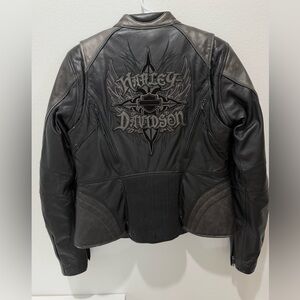Harley-Davidson authentic riding leather jacket Small